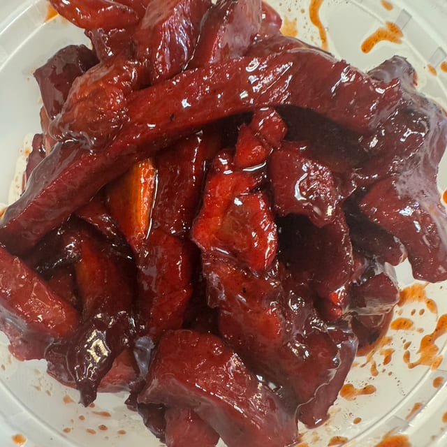 Boneless Spare Ribs.