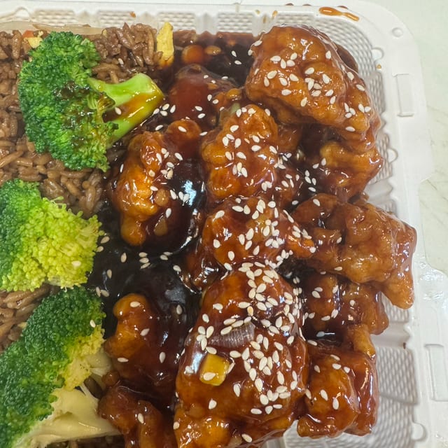 Sesame Chicken.