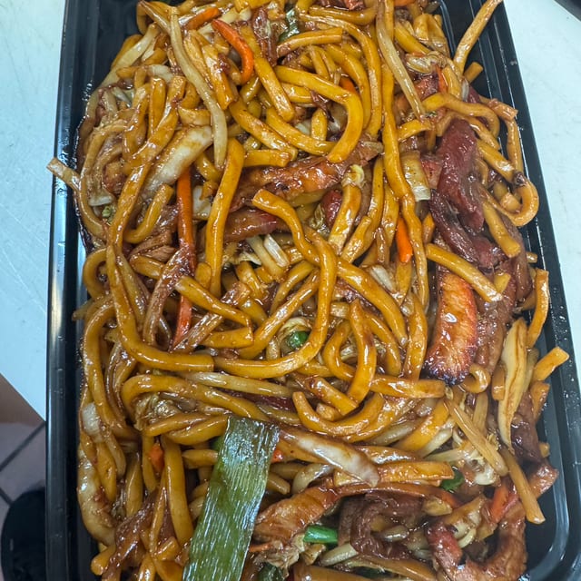 Roast Pork Lo Mein.