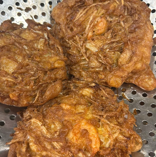 Shrimp Egg Foo Young.