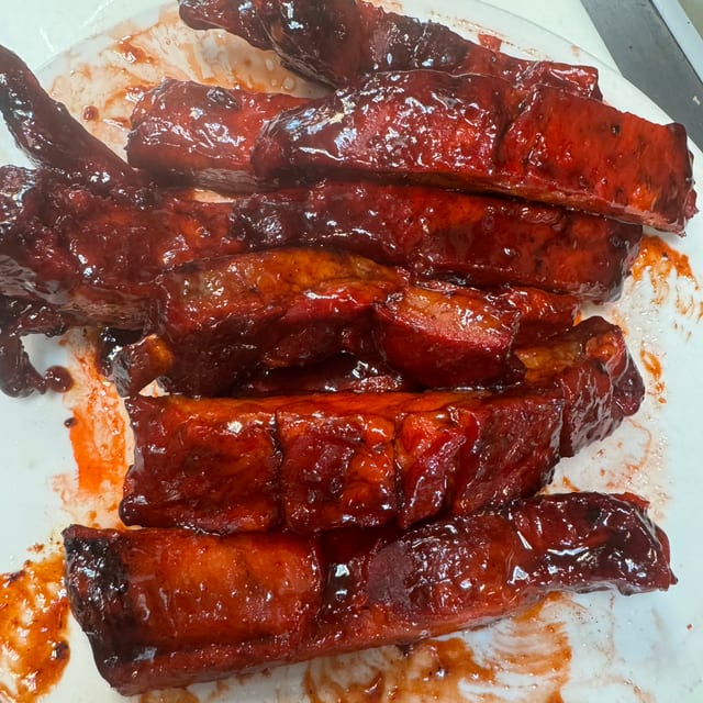 BBQ Spare Ribs.