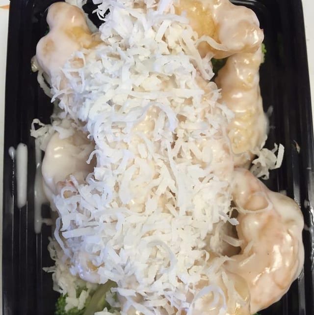 Coconut Shrimp.