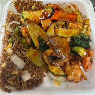 Shrimp with Mixed Veg