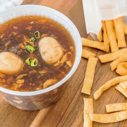 Hot Sour Soup.