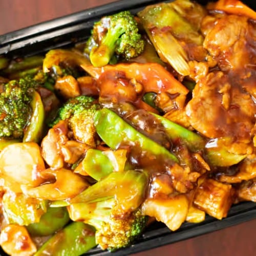 Beef Szechuan Style.