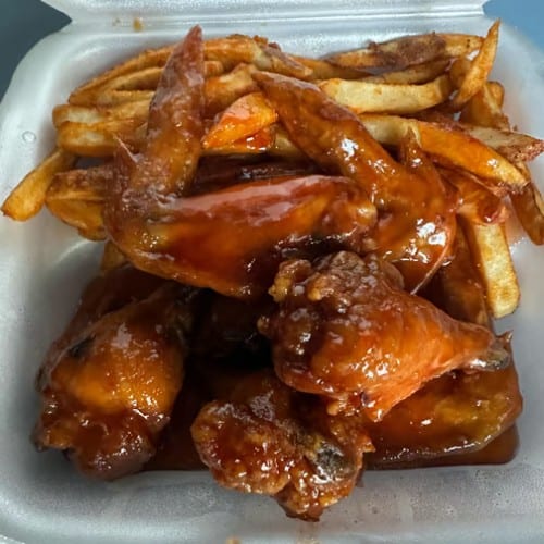 Honey Chicken Wings.