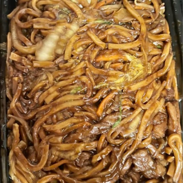 Beef Lo Mein.