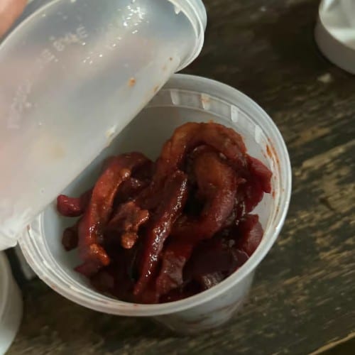 Boneless Spare Ribs.