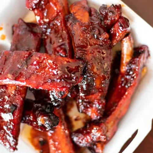 BBQ Spare Ribs.