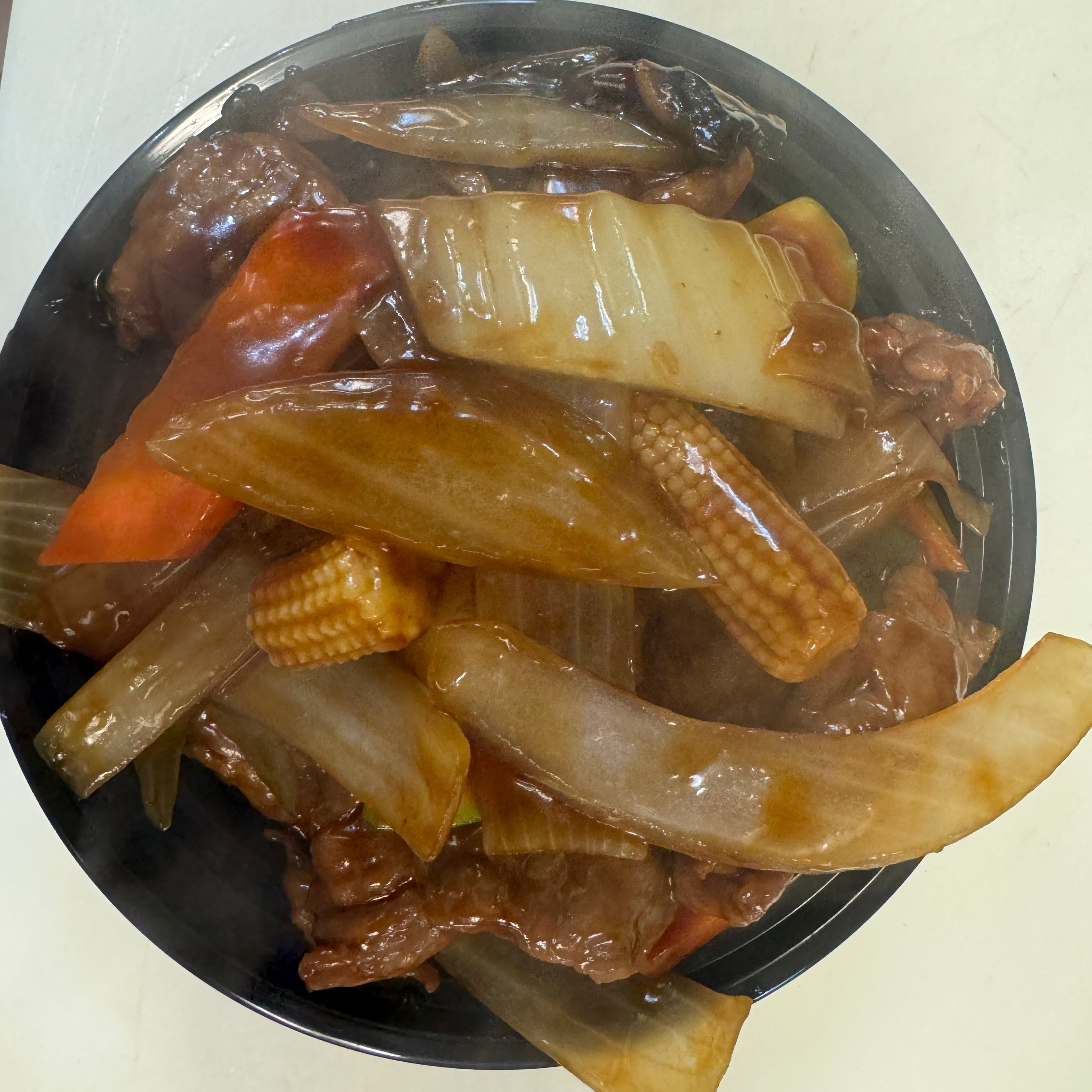Beef with Oyster Sauce.