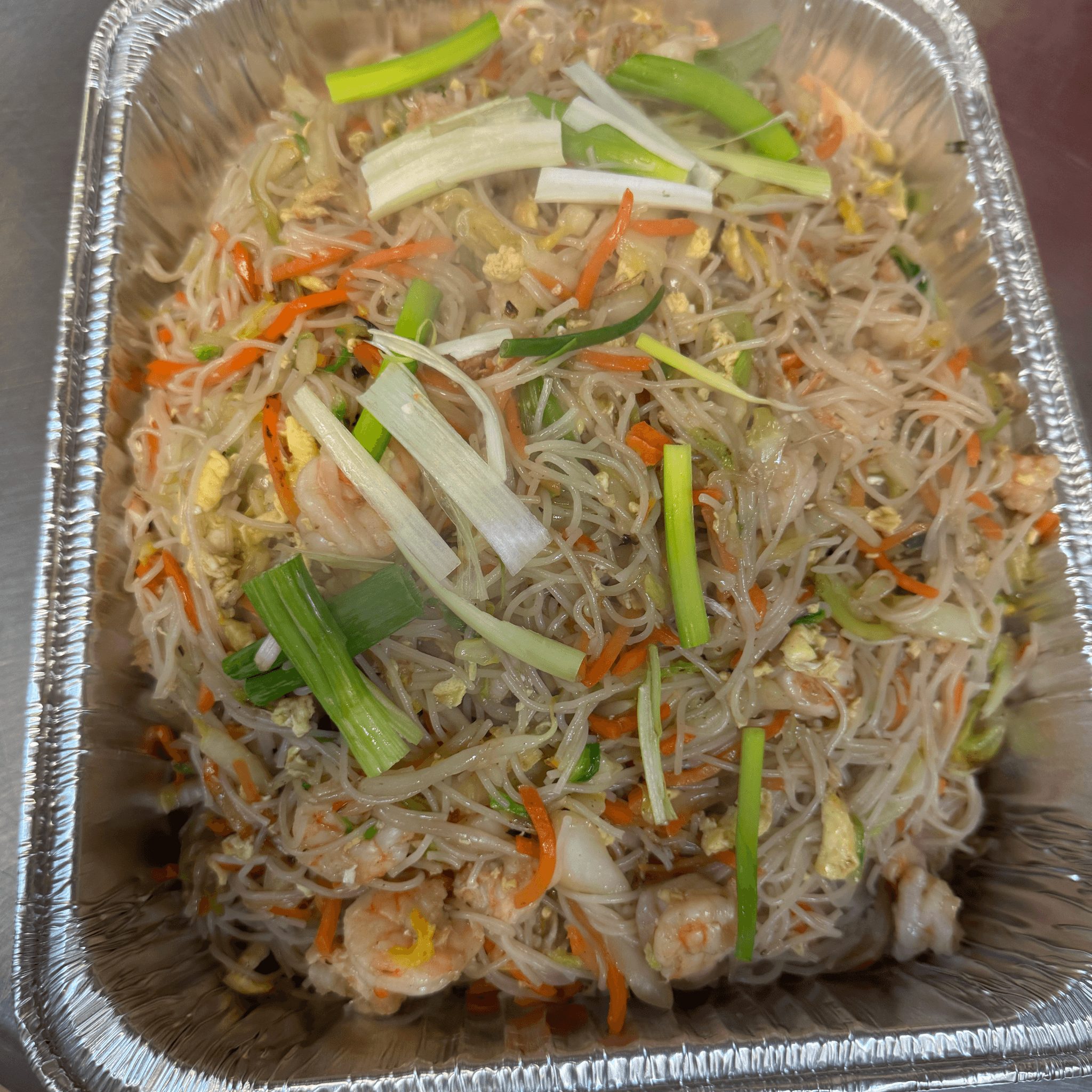 Shrimp Pancit Noodle.