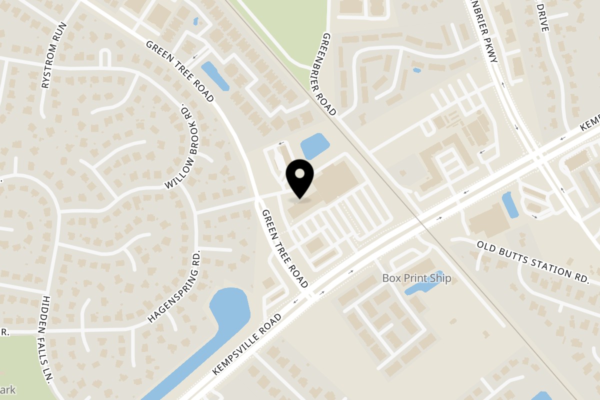 Map showing the location of GOLDEN STAR on 473 Kempsville Rd STE 104 in Chesapeake